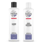 Nioxin System 5 Cleanser Shampoo & Conditioner 300ml DUO Chemically Treated