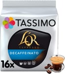 Tassimo L'OR Espresso Decaffeinato Coffee Pods X16 (Pack of 5, Total 80 Drinks)