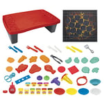 Play-Doh Kitchen Creations Big Grillin' Playset 40-Piece BBQ Toy with Non-Toxic Drizzle and 10 Colours