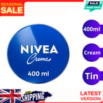 NIVEA Creme (400Ml), Moisturising and Intensive Protective Care as a Skin Cream