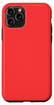 Coque pour iPhone 11 Pro Rouge corail