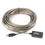 Cable d'extension USB2.0, 10M USB 2.0 Type A male ¿¿ femelle Cable d'extension Cable d'extension noir