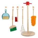 ershixiong Kids Cleaning Set – Mini Housekeeping Toys Great for kids ages 2-4. Cleaning Supplies with Toy Broom/Brush/Dust Pan/Mop & More, “Hours of Fun & Pretend Play”