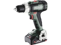 Metabo Bs 18 L 2X 2Ah Metabox Sladdlös Borrskruvdragare
