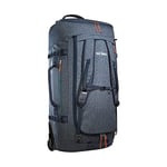 Tatonka Trolley Duffle Roller, 105 L, Foldable Travel Bag with Wheels and Backpack Function, Stows in Own Lid Pocket, 105 Litre Volume, Navy, 105 Liter, Large Trolley Without Frame