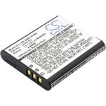 Batteri til Agfa kamera Optima 147 - 800mAh