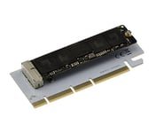 KALEA-INFORMATIQUE Adaptateur PCIe x4 x8 x16 pour SSD de Mac en 12+16 Points Produits après 2013, pour Lire et écrire sur Un SSD de Mac Depuis Un Port PCI Express