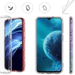 Samsung Galaxy A53/A33/A13/A52S/A52/A12 skal fodral cushion - Transparent Galaxy A12