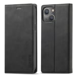 LC.IMEEKE Wallet Case Fodral iPhone 15 - Svart Svart