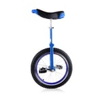 Kids/Adults/Teenagers Outdoor Unicycle, Height Adjustable Skidproof Mountain Tire Balance Cycling Exercise (Size : 20")
