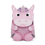 Affenzahn Big Friends - Ryggsäck för barn, enhörning, rosa