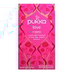 Pukka Teas Organic Love - 20 Teabags x 4 Pack