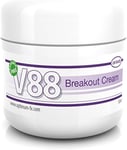 V88 Breakout Cream with Salicylic Acid for Spots Blackheads Blemishes and Proble