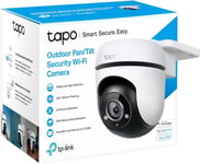 Tapo 1080p Full HD Outdoor Pan/Tilt Security Wi-Fi Camera, 360° Motion IP65 &SD
