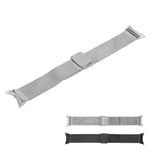 Magnetic Mesh Loop Bands For Google Pixel Watch Band Metal Adjustable Stainl GHB