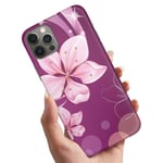 iPhone 13 - Skal/Mobilskal Vit Blomma