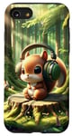 iPhone SE (2020) / 7 / 8 Kawaii Squirrel Headphones: The Squirrel's Rhythm Case