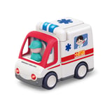 Kinder and Kids - Ambulance with lights, music & movement (K10106)