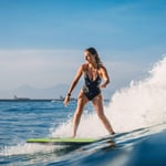 Bodyboard lätt simbräda med EPS kärna & XPE yta för stranden för barn och vuxna 94cm/106cm grön
