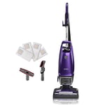 Kenmore BU4018, Intuition Bagged Upright Vacuum Lift-Up Carpet Cleaner 2-Motor Power Suction with HEPA Filter,3-in-1 Combination, Upholstery Tool for Hardwood Floor, Pet Hair, Purple