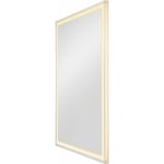 SLV Trukko spejl med lys, touch, dugfri, 80x60 cm