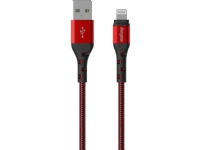 Energizer USB Cable Energizer Ultimate - USB-A to Lightning Connection Cable MFi Certified 2m (Red)