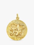 Milton & Humble Jewellery Second Hand 9ct Yellow Gold Zodiac Sagittarius Pendant Charm, Dated London 1979