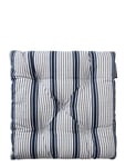 Striped Organic Cotton Seat Pad Home Textiles Seat Pads Navy Lexington Home