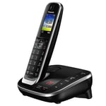 Panasonic KX-TGJ322EB Twin Cordless Phone with Answer Machine Black