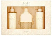 UK FCUK Friction For Her Gift Set What Better Way To Describe A Fragrance Tha U