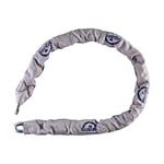 Henry Squire Y Hardened Steel Security Chain with Grey Sleeve, 1200 mm Chain (Length) x 10 mm Link (Diameter), Blue