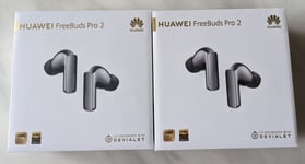 HUAWEI FreeBuds Pro 2 Wireless Earbuds -Dual Connection with Dual-Speaker Silver