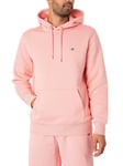GANTRegular Shield Pullover Hoodie - Bubbelgum Pink