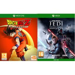 Dragonball Z Kakarot (Xbox One) & Star Wars Jedi: Fallen Order (Xbox One)