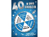Kort För 40-Årsdag