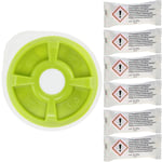 Hot Water Disc Green + 12 Descaling Tablets for TASSIMO SUNY T32 Coffee Machine