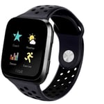 Fitbit Versa 2 Stilren Sportarmband Runnr - Svart Svart