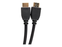 C2G 12ft (3.6m) Ultra High Speed HDMI® Cable with Ethernet - 8K 60Hz - Ultra High Speed - câble HDMI avec Ethernet - HDMI mâle pour HDMI mâle - 3.6 m - noir - support 8K60Hz (7680 x 4320)
