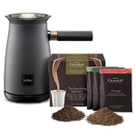 Hotel Chocolat Charcoal Velvetiser Hot Chocolate Machine Complete Starter Kit