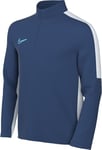 Nike Unisex Kids Long Sleeve Top K NK DF Acd23 Drill Top Br, Court Blue/White/Aquarius Blue, DX5470-476, M