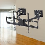 Corner Swivels Tilts TV Mount Bracket with Heavy Duty Extend Arms for 32-65 Inch