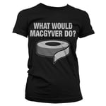 What Would MacGyver Do Girly Tee, T-Shirt