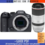 Canon EOS R7 + RF 100-500mm F4.5-7.1 L IS USM + Guide PDF ""20 techniques pour r?ussir vos photos