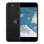 Kunnostettu Apple iPhone SE 2020 64GB - A, Uusi kunto - Musta