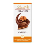 Tablette De Chocolat Au Lait Caramel Creation Lindt - La Tablette De 150 G