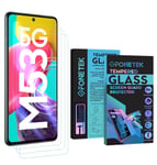 3x For Samsung Galaxy M53 TEMPERED GLASS Clear Screen Protector Guard Cover