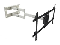 Multibrackets M Universal Lång Tv-Arm 101cm HD Singel Blank Vit