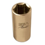 Egamaster - Douille 1/2" 36 mm 6 pans aluminium bronze