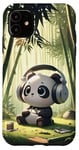 iPhone 11 Kawaii Panda Headphones: The Panda's Rhythm Case