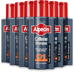 Alpecin Caffeine Shampoo C1 6X 250Ml | against Thinning Hair | Shampoo for Stron